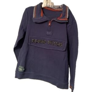 Bonne Pioché Kids Navy Pullover